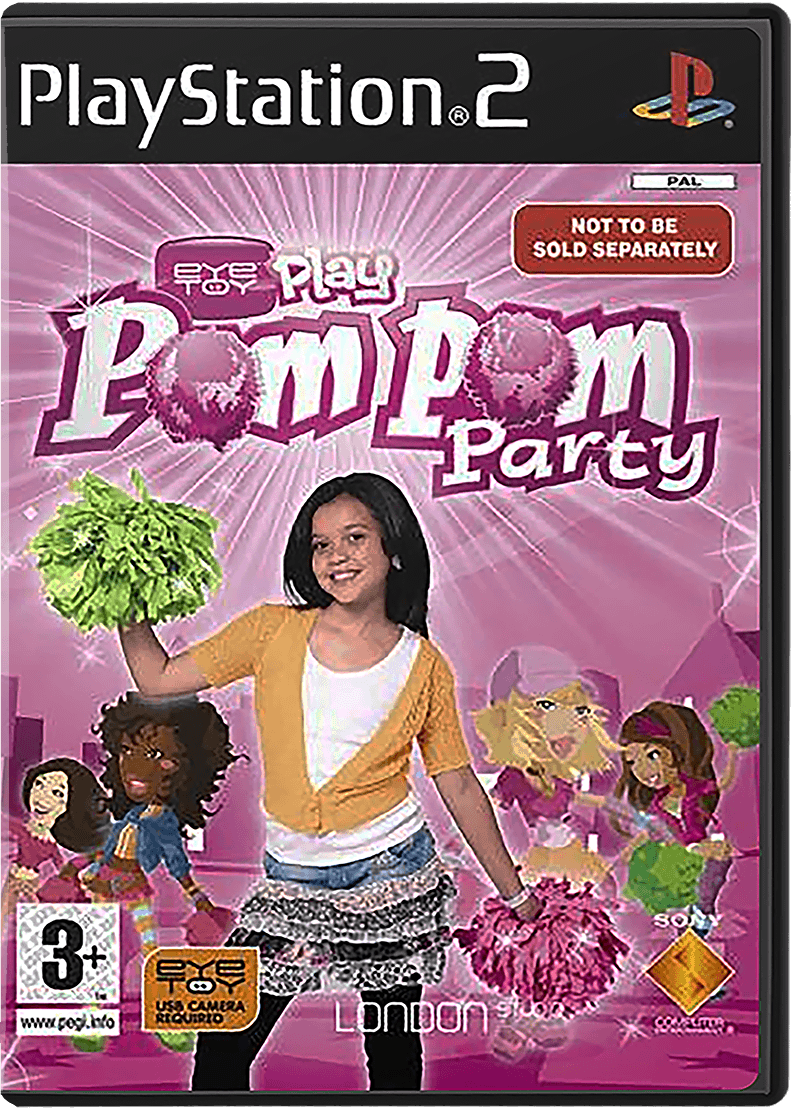 Eyetoy Play: Pom Pom Party box art for Playstation 2